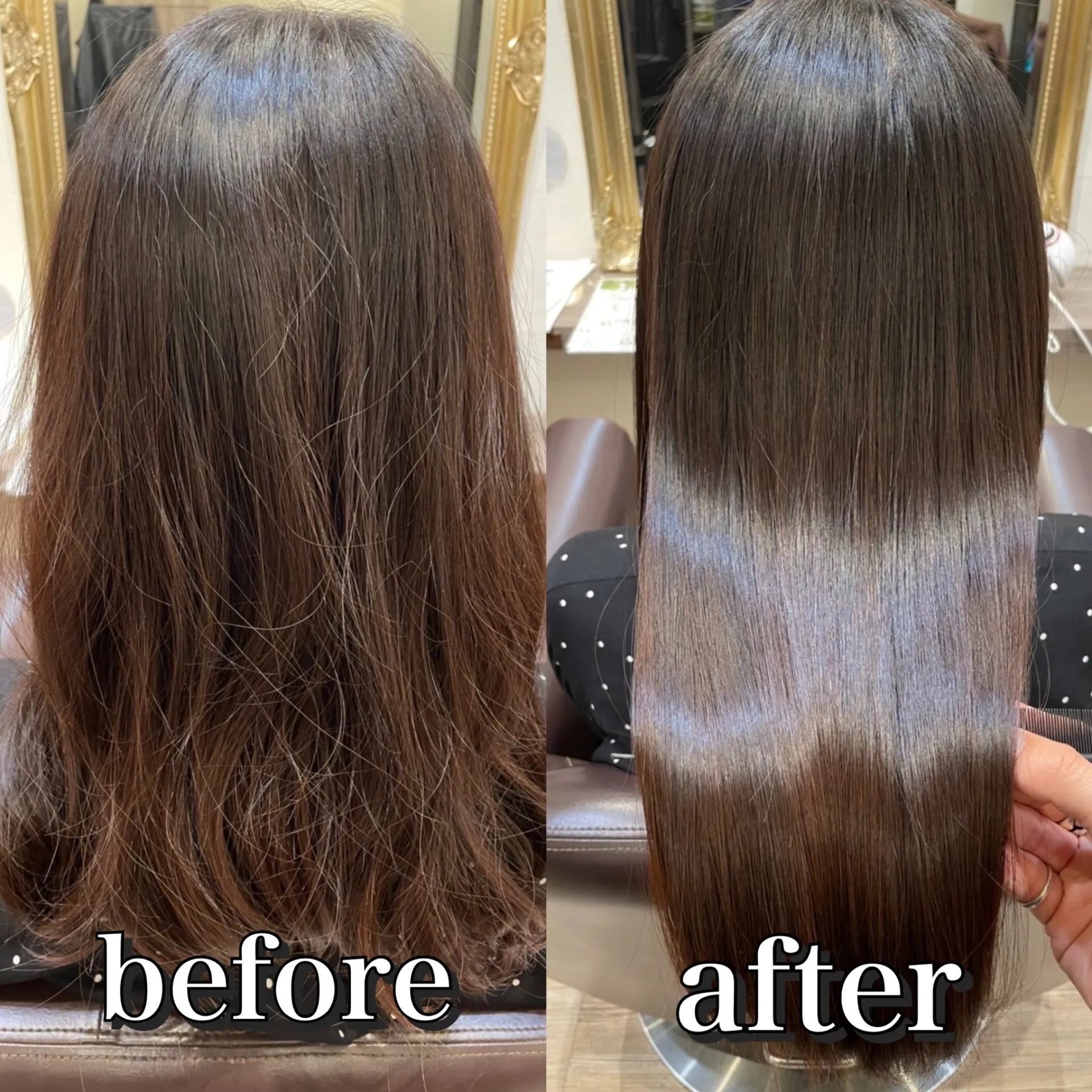 似合わせカット+白髪抑制髪質改善カラー+驚くほど効くトリートメント